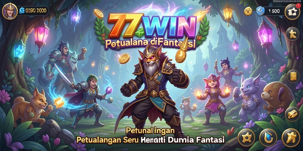 Tampilan menakjubkan dari gameplay 77WIN dalam petualangan seru.