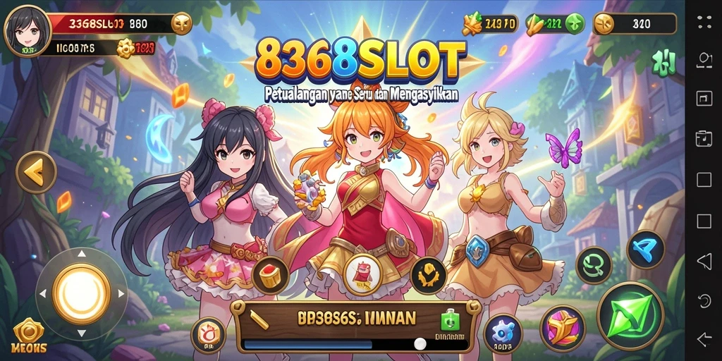 Gambaran menarik dari gameplay Anime di 8368SLOT.