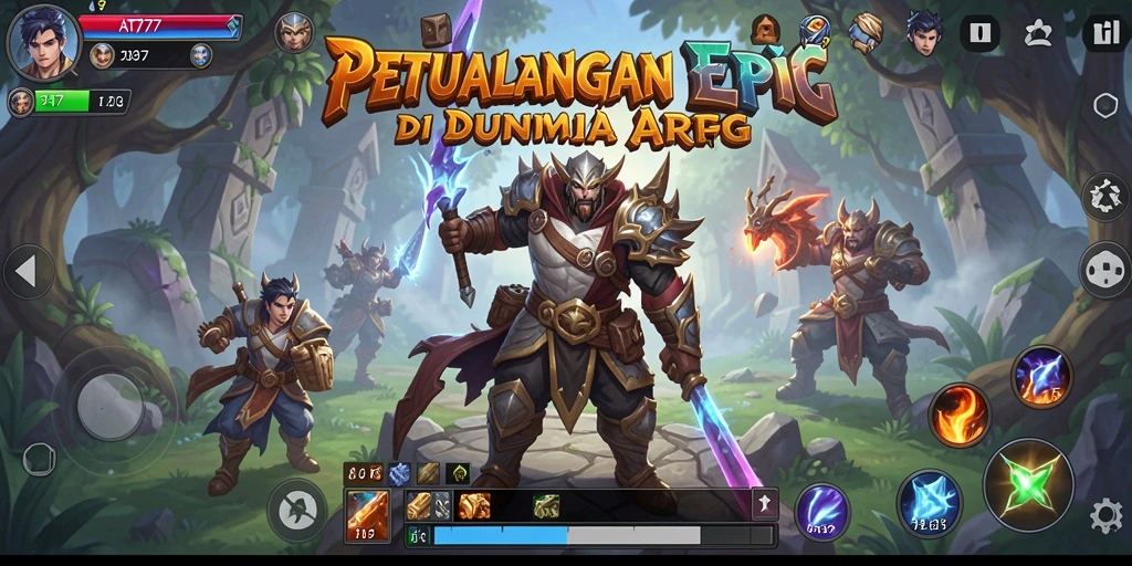 Tampilan seru dari pertarungan intens dalam AT777.