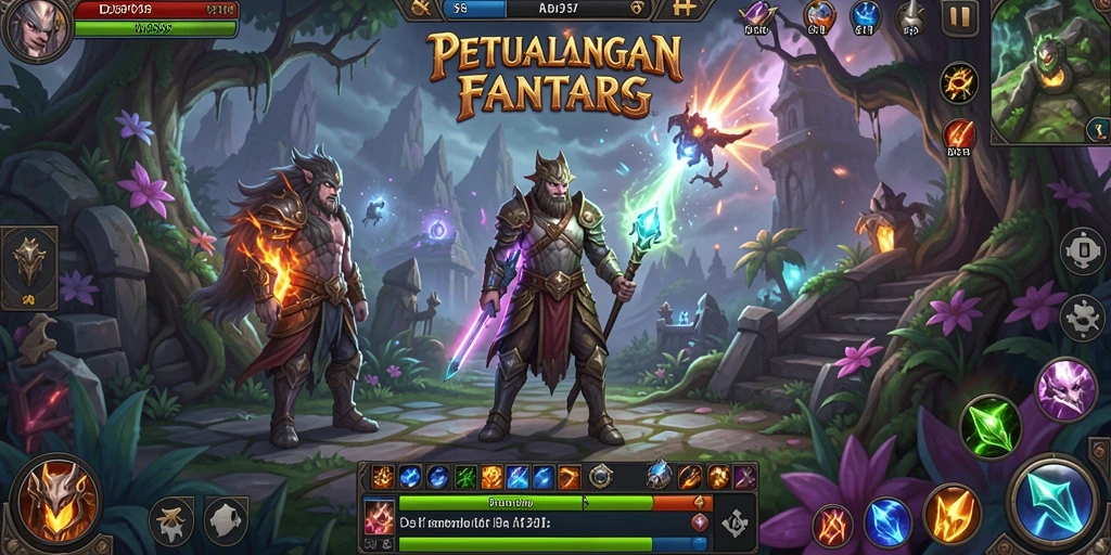 Gameplay menarik DS99 dalam dunia ARPG yang memukau.