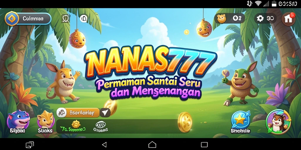 Screenshot dari gameplay NANAS777 yang menggambarkan kesenangan bermain.