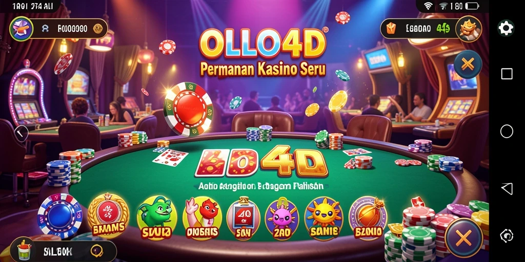 Screenshot OLLO4D menampilkan gameplay seru kasino yang menghibur.