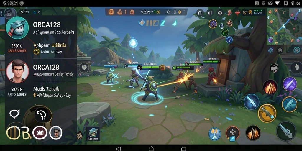 Tampilan antarmuka ORCA128 yang modern dan fungsional.
