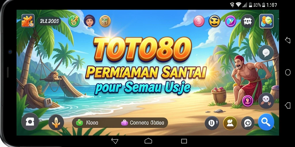 Tampilan gameplay TOTO80 yang seru dan menghibur.
